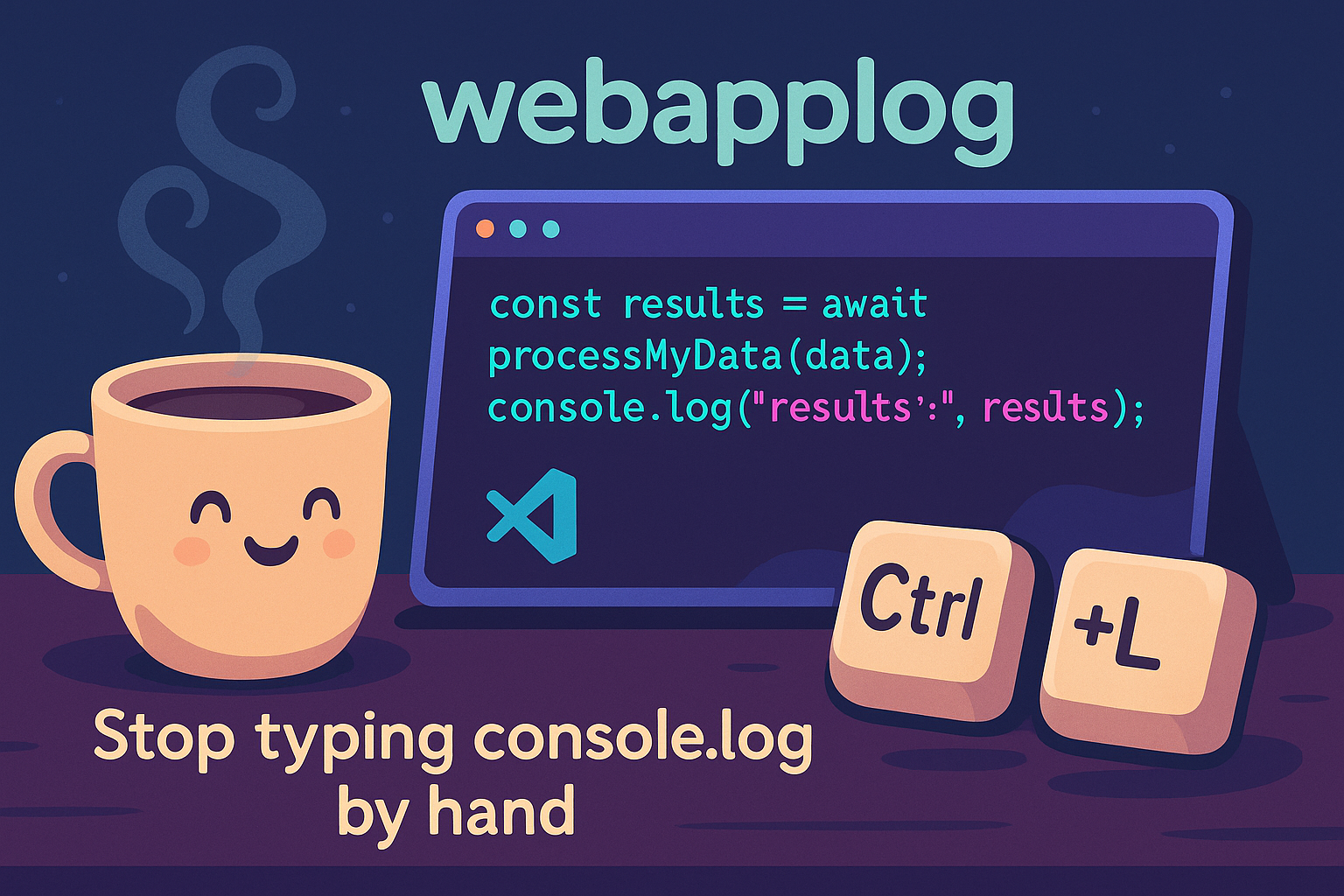 Debugging Quicker with a VS Code console.log Shortcut