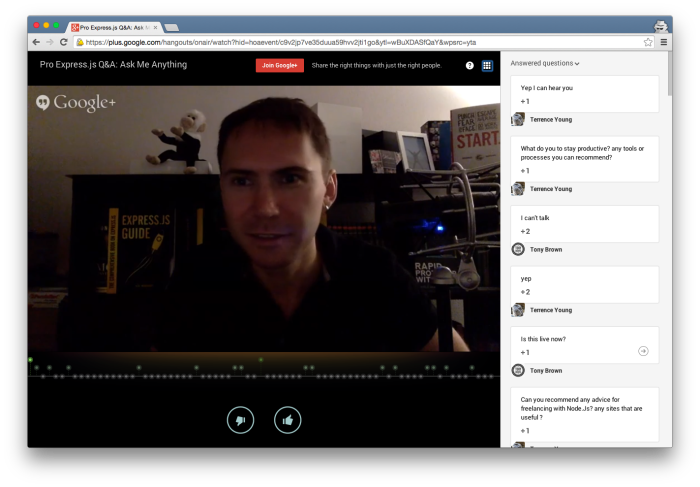Pro Express.js Q&A (Recording)