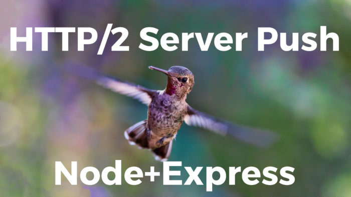 Optimize Your App with HTTP/2 Server Push Using Node and Express